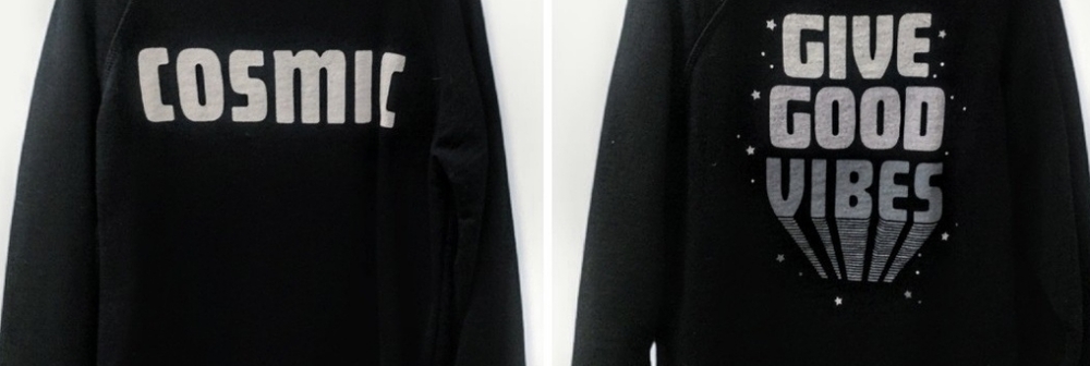 Cosmic PEEK sweatshirt